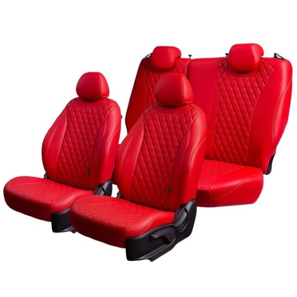 Чехлы Премиум Экокожа Байрон Ромб на Haval M6 2 (2021+)