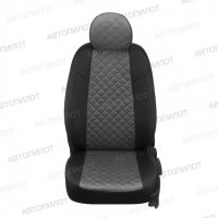 Чехлы Автопилот Алькантара Ромб на Haval M6 2 (2021+)